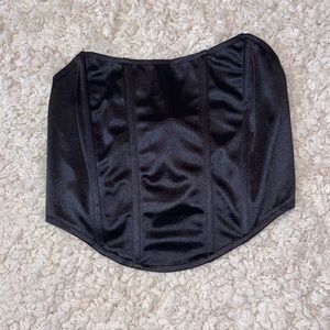 NWOT Cropped Corset Top
